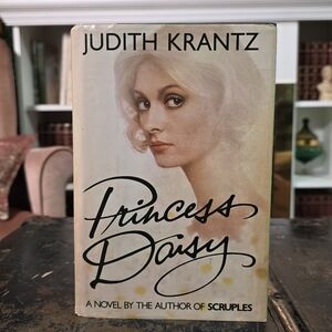 Vintage Princess Daisy Hardcover Book Club Edition by Judith Krantz